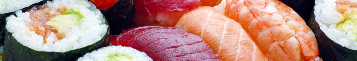 Eating Japanese Seafood Steakhouses at Asahi Japanese Steak & Sushi restaurant in Marietta, GA.